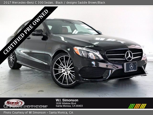 2017 Mercedes-Benz C 300 Sedan in Black