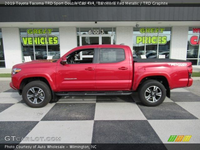 2019 Toyota Tacoma TRD Sport Double Cab 4x4 in Barcelona Red Metallic