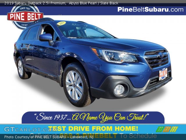 2019 Subaru Outback 2.5i Premium in Abyss Blue Pearl