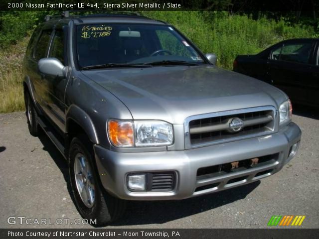 2000 Nissan Pathfinder LE 4x4 in Sierra Silver Metallic
