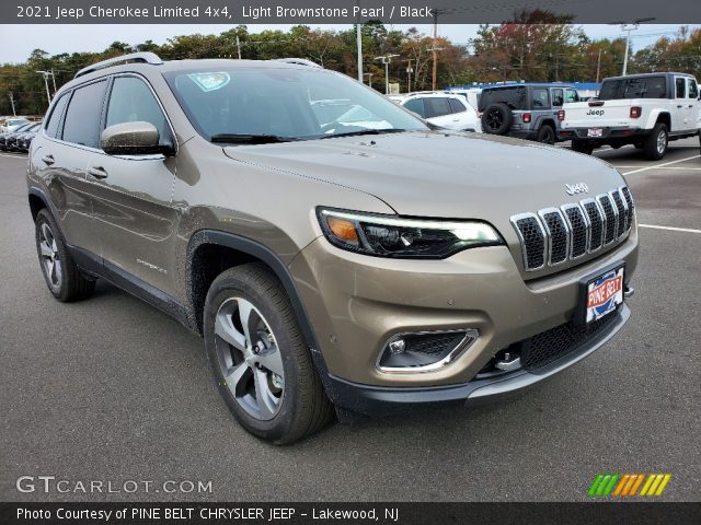 2021 Jeep Cherokee Limited 4x4 in Light Brownstone Pearl
