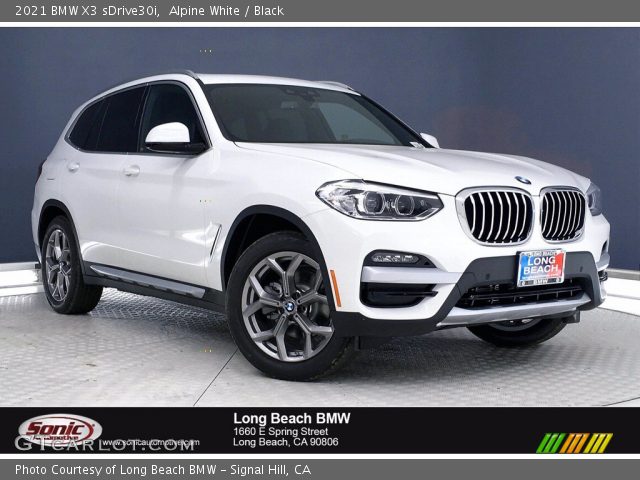 2021 BMW X3 sDrive30i in Alpine White