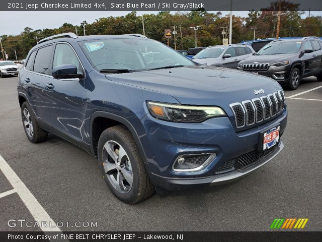 2021 Jeep Cherokee Limited 4x4 in Slate Blue Pearl