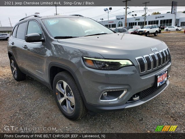 2021 Jeep Cherokee Limited 4x4 in Sting-Gray