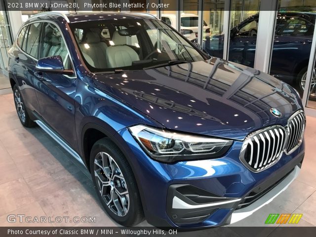 2021 BMW X1 xDrive28i in Phytonic Blue Metallic