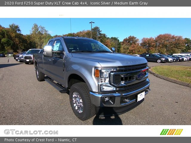 2020 Ford F250 Super Duty XLT Crew Cab 4x4 in Iconic Silver