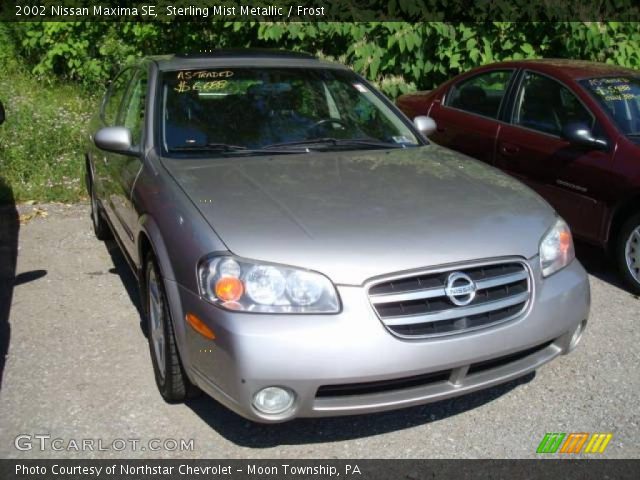 2002 Nissan Maxima SE in Sterling Mist Metallic