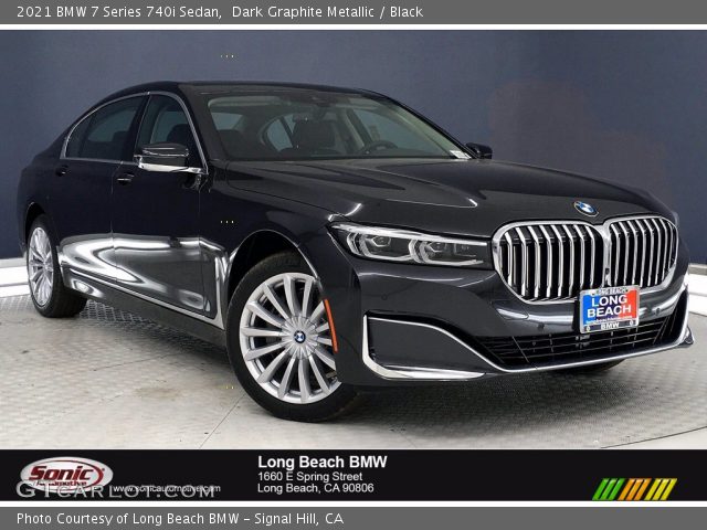 2021 BMW 7 Series 740i Sedan in Dark Graphite Metallic