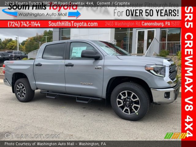 2021 Toyota Tundra TRD Off Road CrewMax 4x4 in Cement