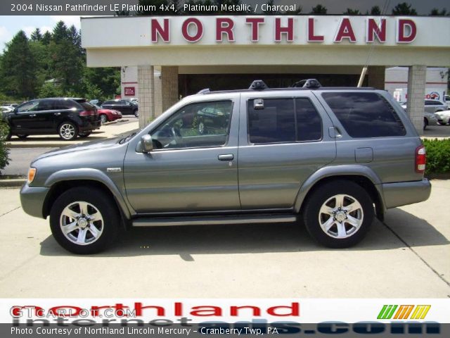 2004 Nissan Pathfinder LE Platinum 4x4 in Platinum Metallic