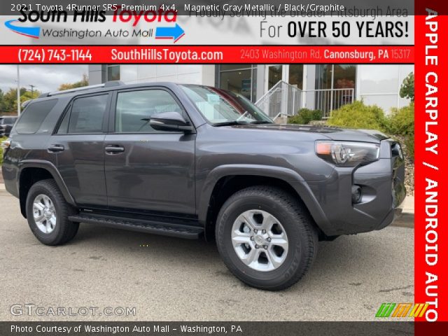 2021 Toyota 4Runner SR5 Premium 4x4 in Magnetic Gray Metallic