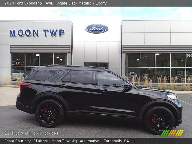 2020 Ford Explorer ST 4WD in Agate Black Metallic