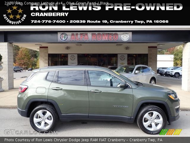 2020 Jeep Compass Latitude 4x4 in Olive Green Pearl