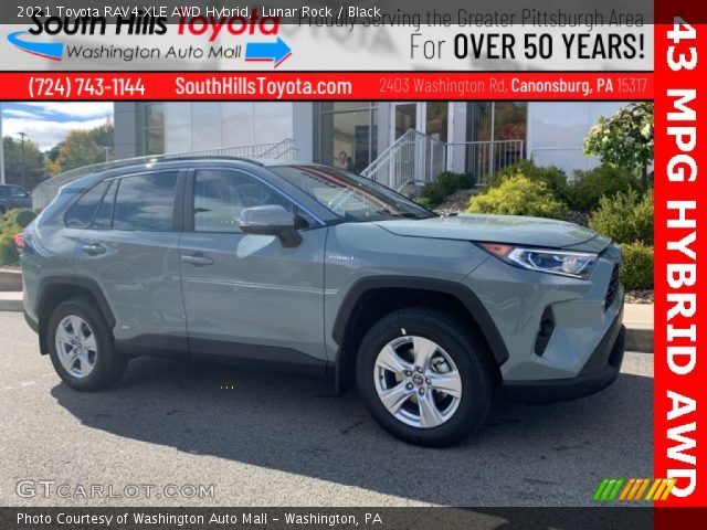 2021 Toyota RAV4 XLE AWD Hybrid in Lunar Rock