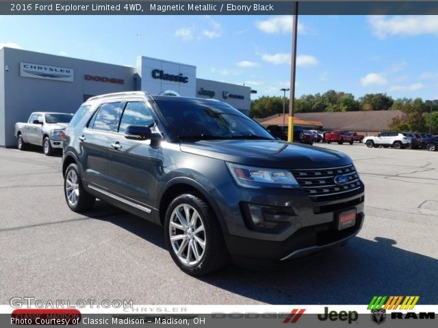 2016 Ford Explorer Limited 4WD in Magnetic Metallic