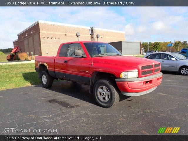 1998 Dodge Ram 1500 Laramie SLT Extended Cab 4x4 in Flame Red