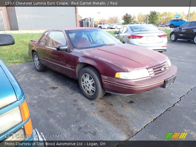 1993 Chevrolet Lumina Euro Coupe in Red Garnet Metallic