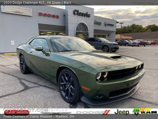 2020 Dodge Challenger R/T in F8 Green
