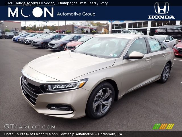 2020 Honda Accord EX Sedan in Champagne Frost Pearl