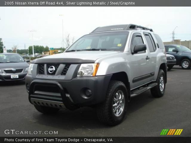2005 Nissan Xterra Off Road 4x4 in Silver Lightning Metallic