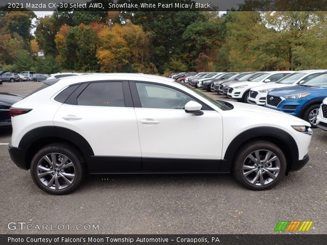 2021 Mazda CX-30 Select AWD in Snowflake White Pearl Mica