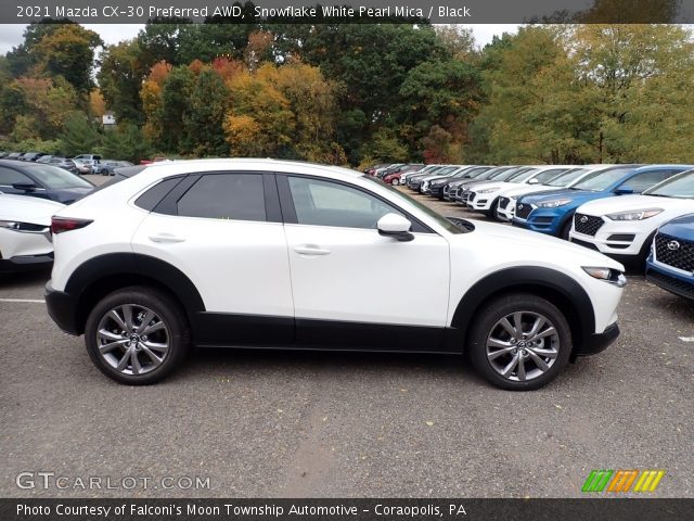 2021 Mazda CX-30 Preferred AWD in Snowflake White Pearl Mica