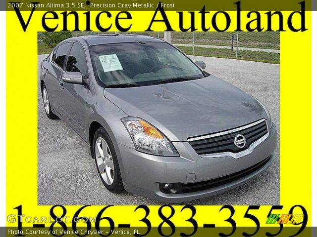 2007 Nissan Altima 3.5 SE in Precision Gray Metallic