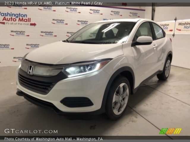 2020 Honda HR-V LX AWD in Platinum White Pearl