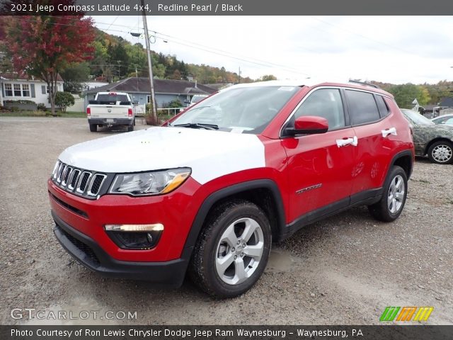 2021 Jeep Compass Latitude 4x4 in Redline Pearl