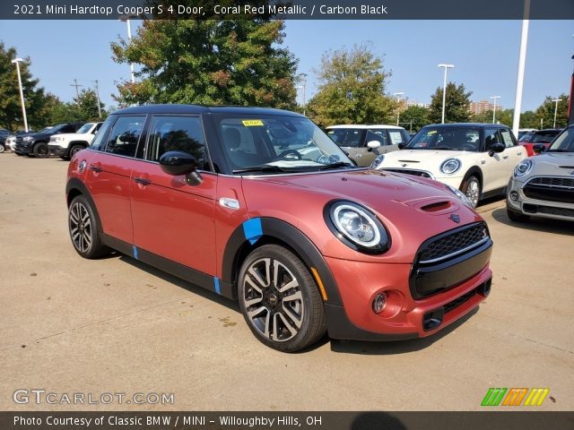 2021 Mini Hardtop Cooper S 4 Door in Coral Red Metallic