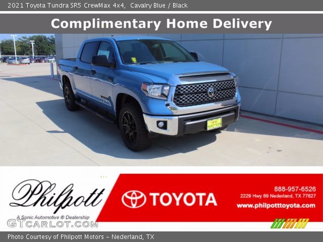 2021 Toyota Tundra SR5 CrewMax 4x4 in Cavalry Blue