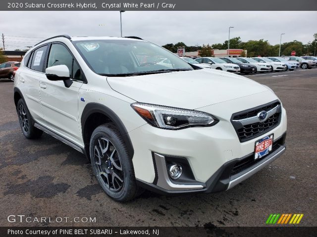 2020 Subaru Crosstrek Hybrid in Crystal White Pearl