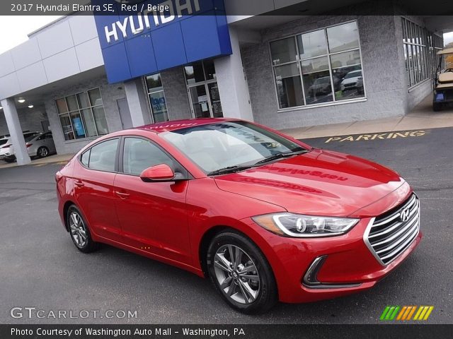 2017 Hyundai Elantra SE in Red