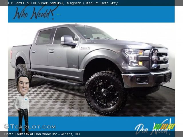 2016 Ford F150 XL SuperCrew 4x4 in Magnetic