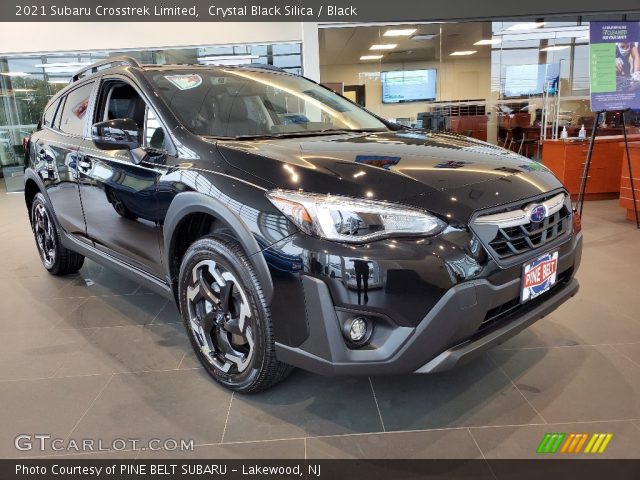 2021 Subaru Crosstrek Limited in Crystal Black Silica