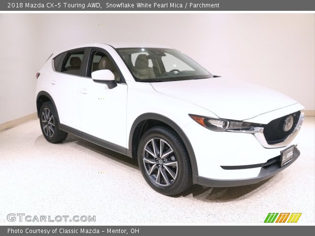 2018 Mazda CX-5 Touring AWD in Snowflake White Pearl Mica