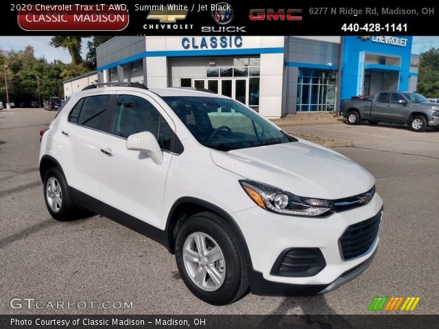 2020 Chevrolet Trax LT AWD in Summit White