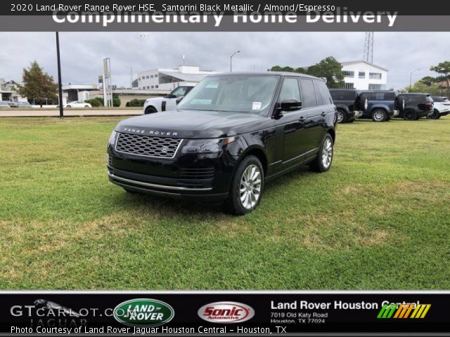 2020 Land Rover Range Rover HSE in Santorini Black Metallic