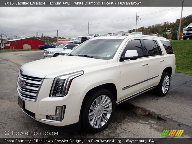 2015 Cadillac Escalade Platinum 4WD in White Diamond Tricoat