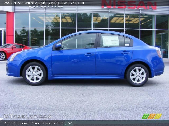 2009 Nissan Sentra 2.0 SR in Metallic Blue