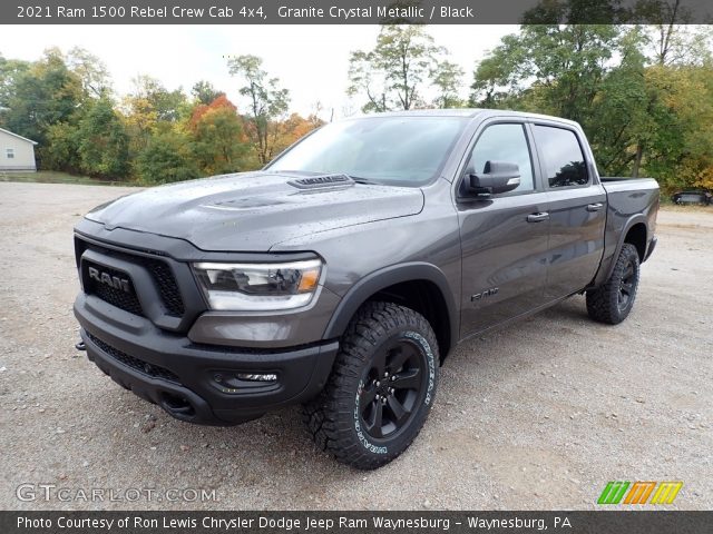 2021 Ram 1500 Rebel Crew Cab 4x4 in Granite Crystal Metallic