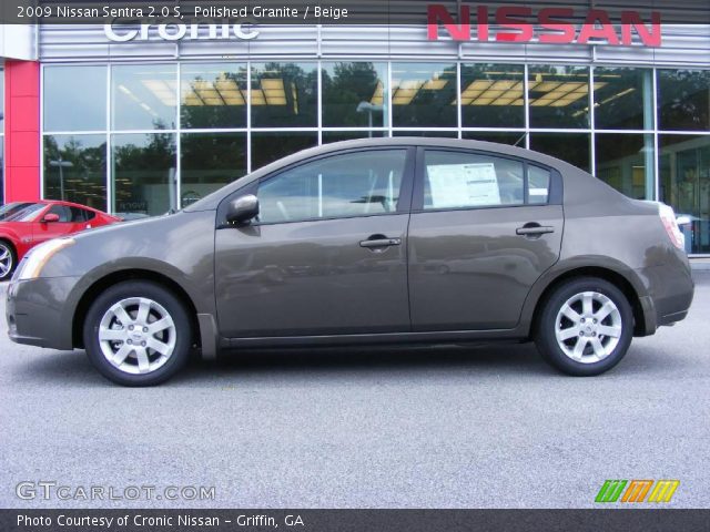 2009 Nissan Sentra 2.0 S in Polished Granite