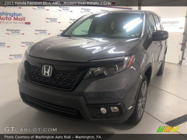 2021 Honda Passport EX-L AWD in Modern Steel Metallic