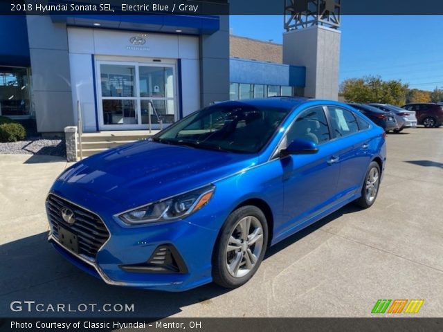 2018 Hyundai Sonata SEL in Electric Blue
