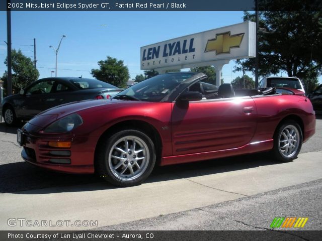 2002 Mitsubishi Eclipse Spyder GT in Patriot Red Pearl