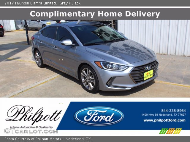 2017 Hyundai Elantra Limited in Gray