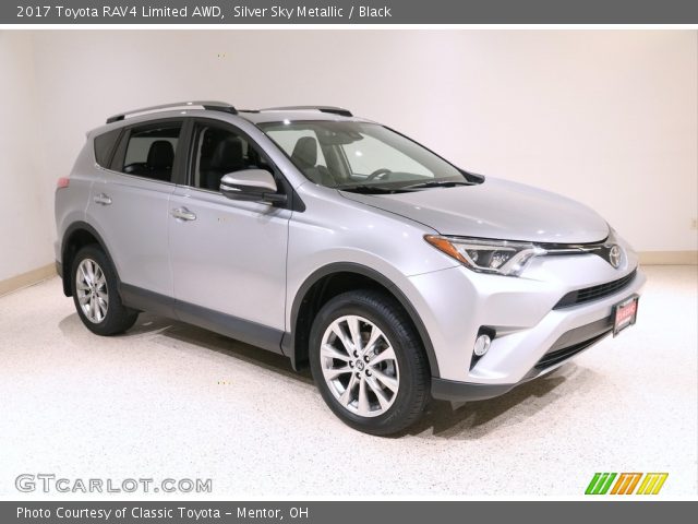 2017 Toyota RAV4 Limited AWD in Silver Sky Metallic