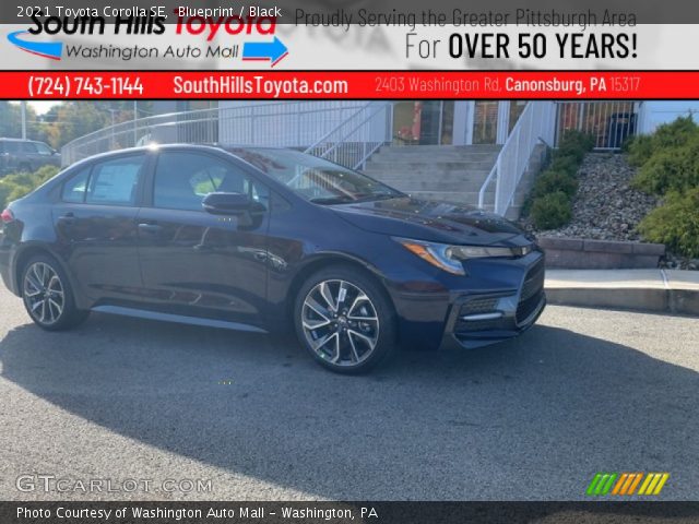 2021 Toyota Corolla SE in Blueprint