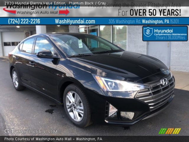 2020 Hyundai Elantra Value Edition in Phantom Black