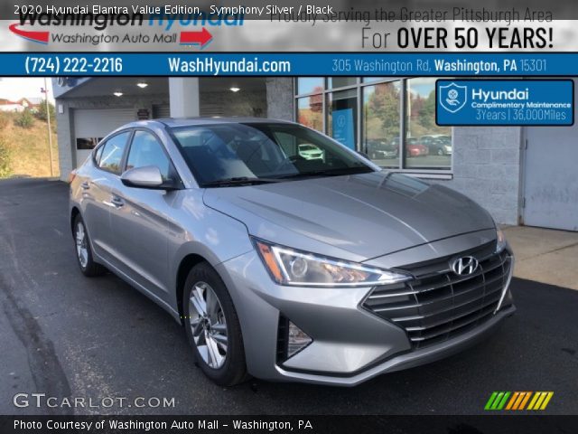 2020 Hyundai Elantra Value Edition in Symphony Silver